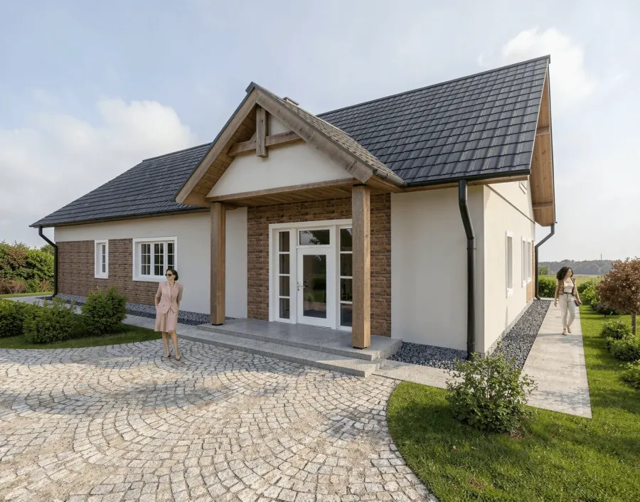 Wizualizacja 3D: Dąbrowa Szlachecka — zdjęcie 8