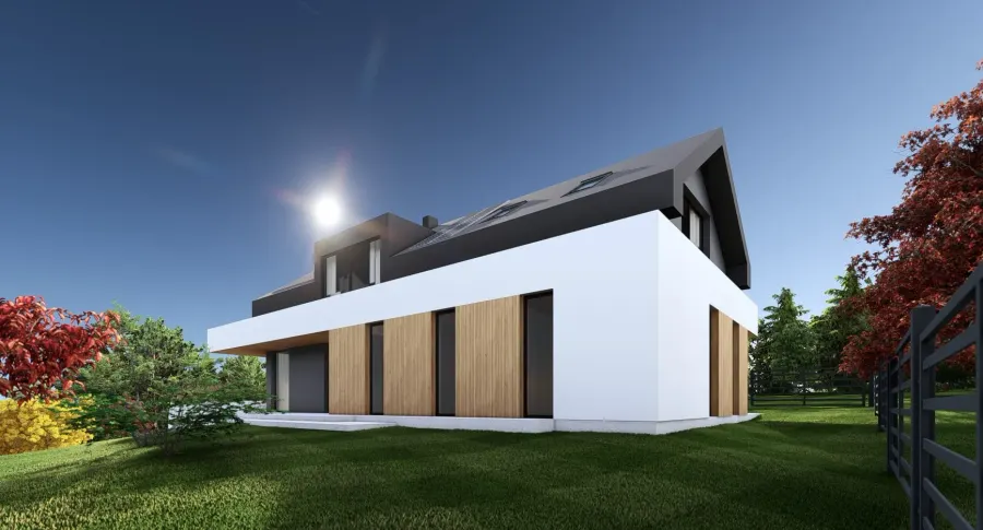 Wizualizacja 3D: Wola Zachariaszowska — zdjęcie 3